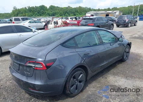 2021 Tesla Model 3 Long Range Dual Motor All-Wheel Drive z USA, uszkodzony, nr VIN 5YJ3E1EB9MF924698